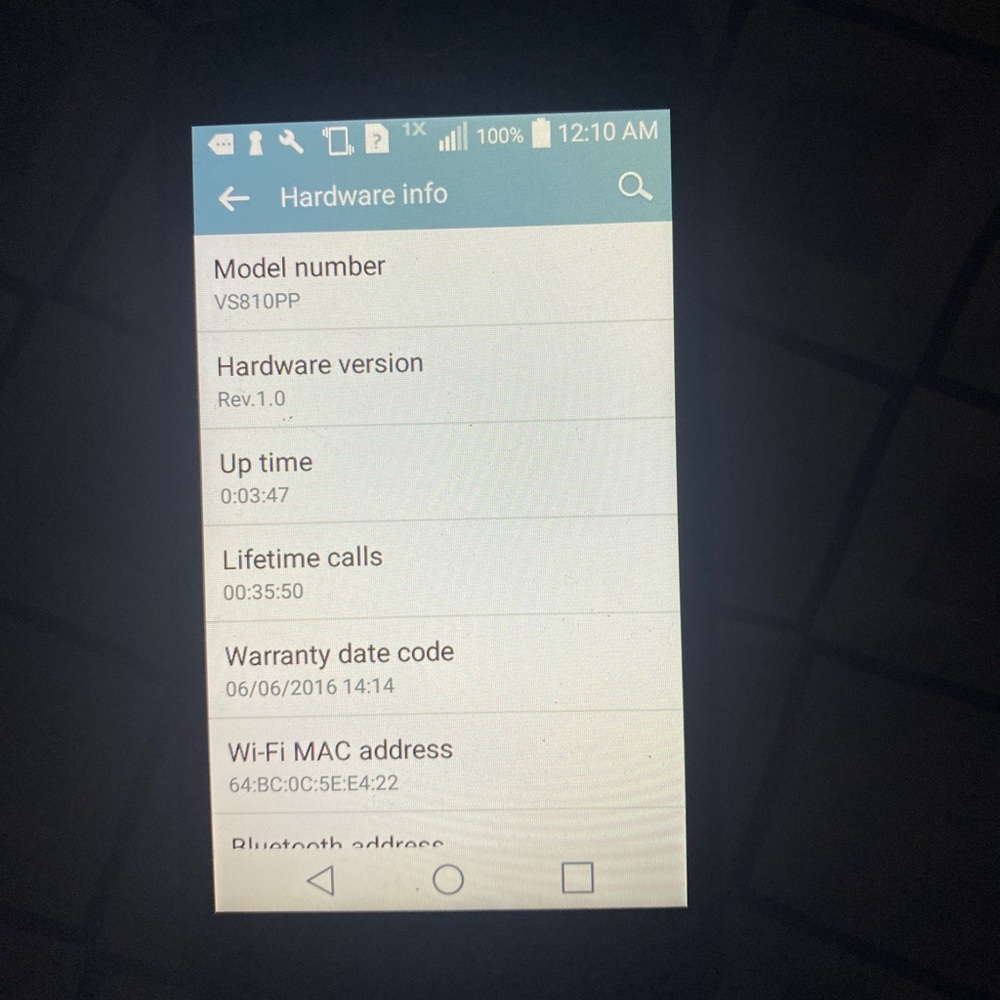 LG Android phone Verizon wireless prepaid phone